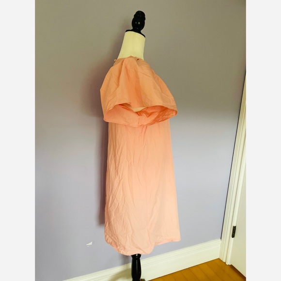 Madewell Fan Sleeve Poplin Mini Dress - Picture 9 of 9